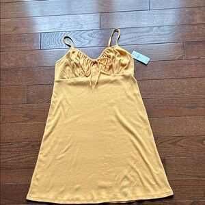 Size small orange NWT American Eagle tank dress